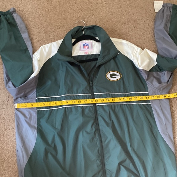 Vintage NFL Sports Illustrated Greenbay Packers Men’s Windbreaker New with Tags - Picture 9 of 10